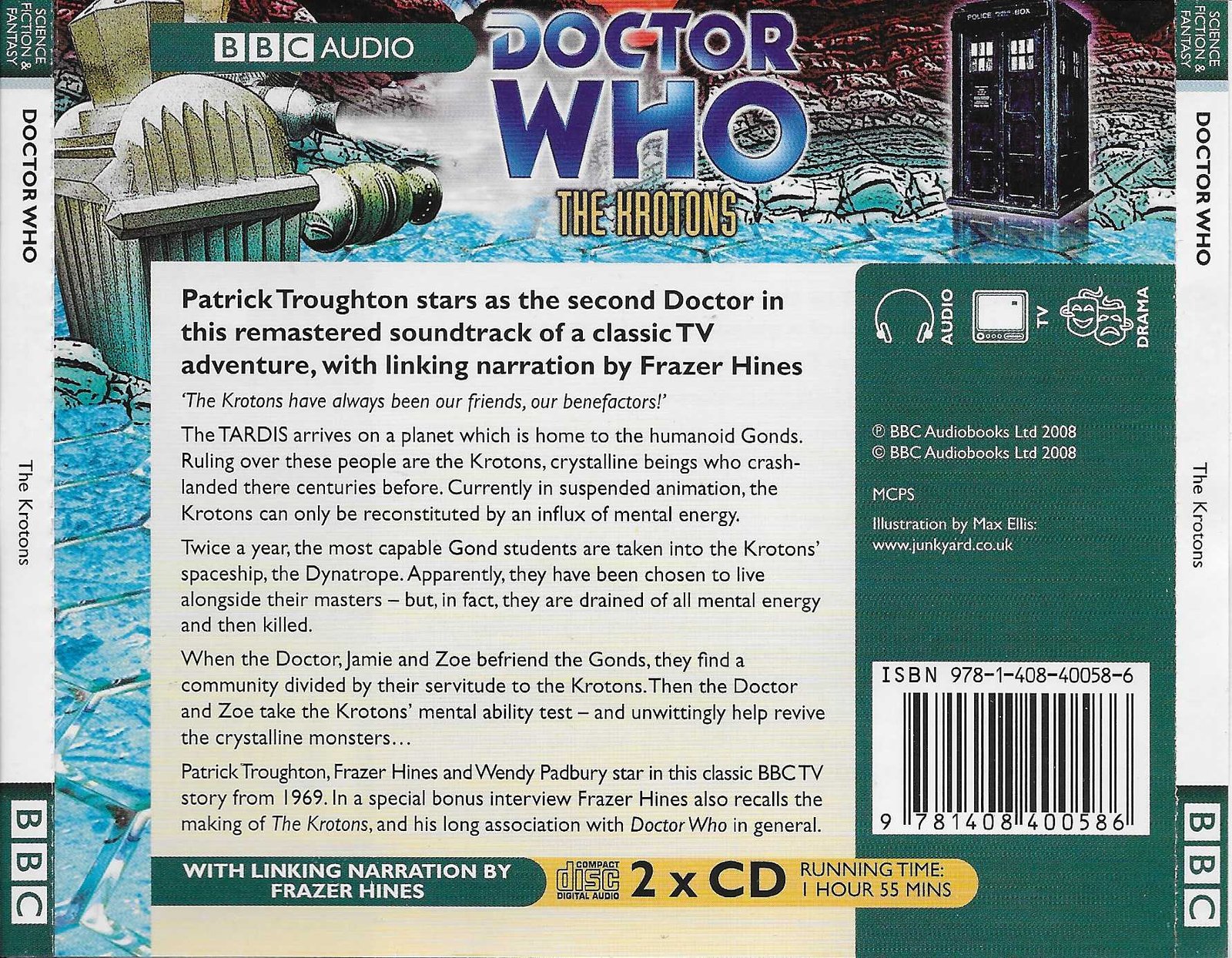 Back cover of ISBN 978-1-408-40058-6